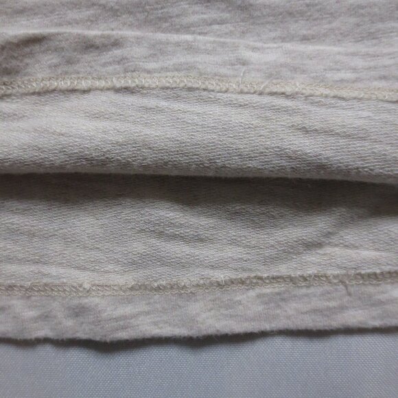 LANDS' END womens DRESS shift TAN cream HEATHERED t-shirt TEE pockets SIZE XL/T - Picture 3 of 12